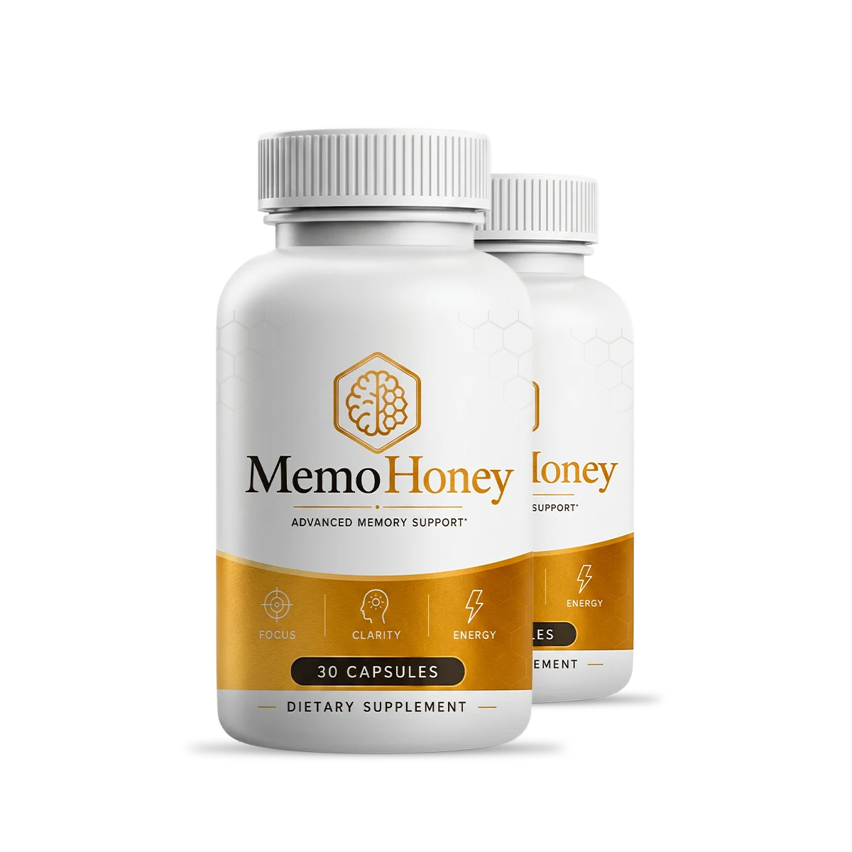 MemoHoney brain circulation capsule bottles